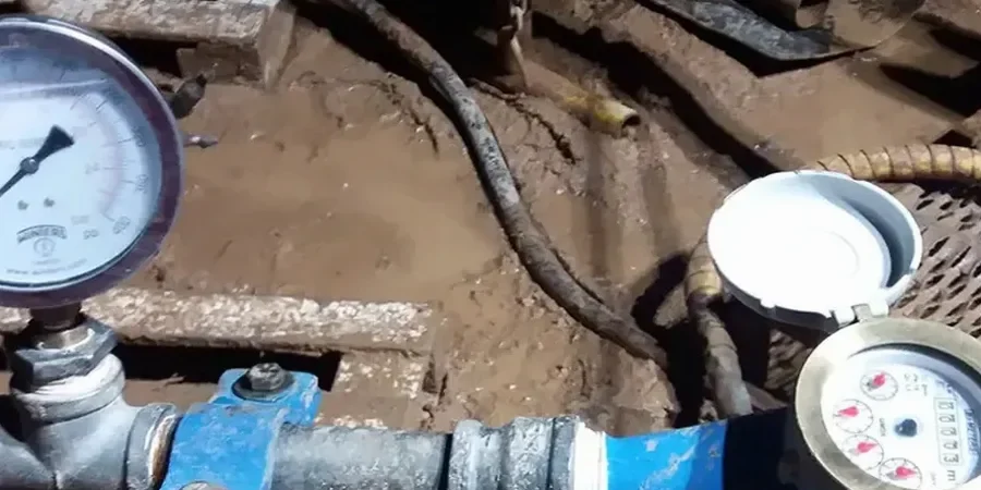 Felddurchlässigkeitsversuch (Lefranc/Lugeon) in Neuss am Rhein